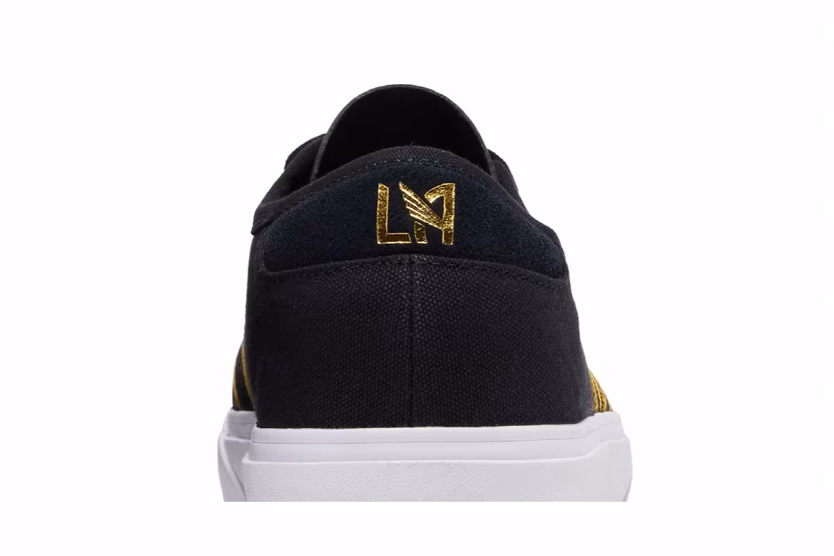 LAFC x adidas Delpala Black Gold Metallic, view 8