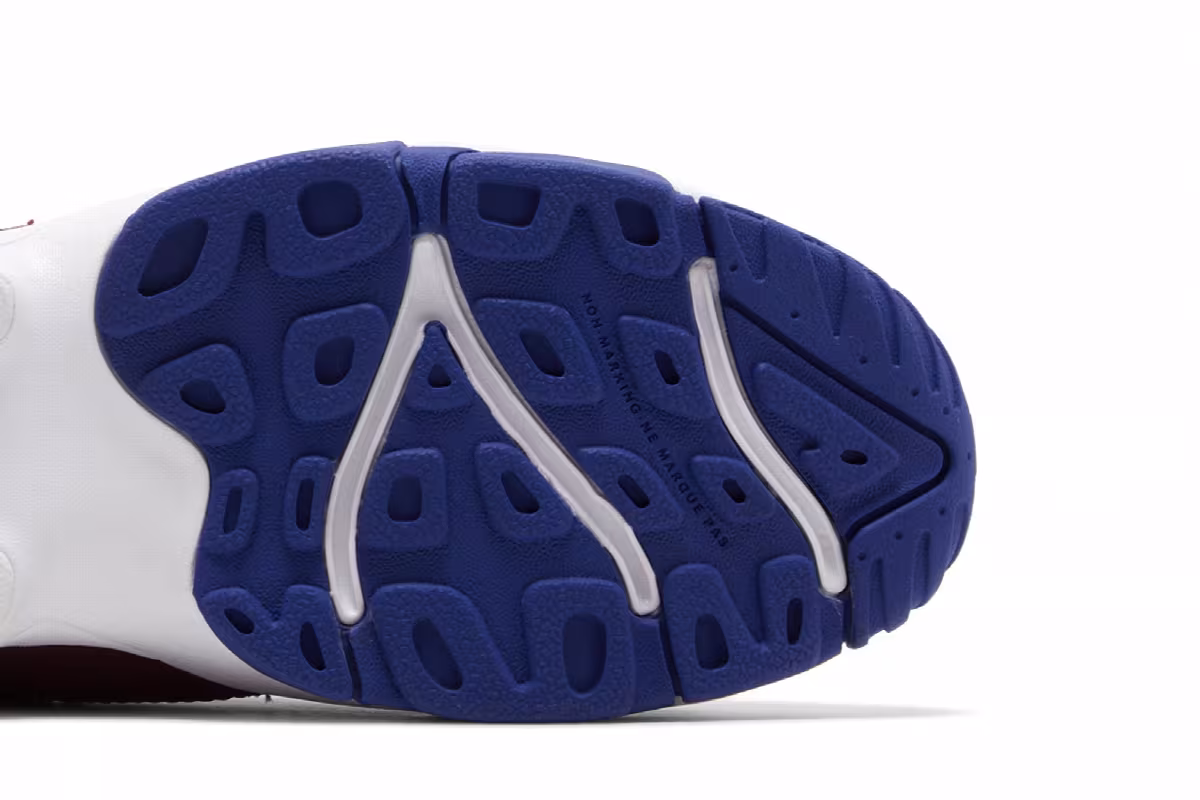 adidas Air Speed Turf GS White Rush Blue Red, view 6