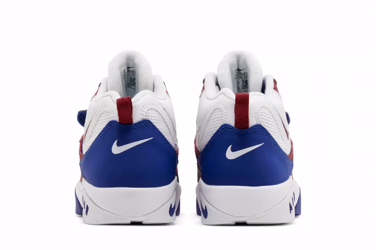 adidas Air Speed Turf GS White Rush Blue Red, view 7
