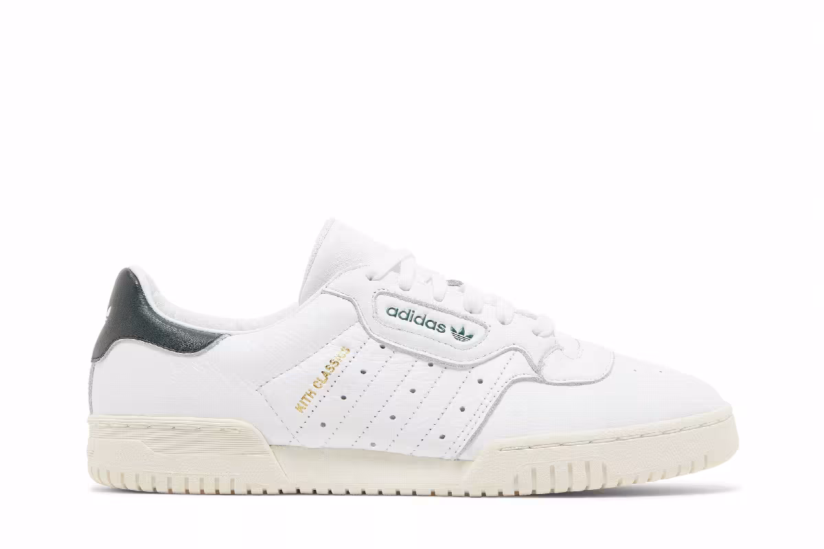 Kith x adidas PowerPhase Classics Program - White Green, view 2