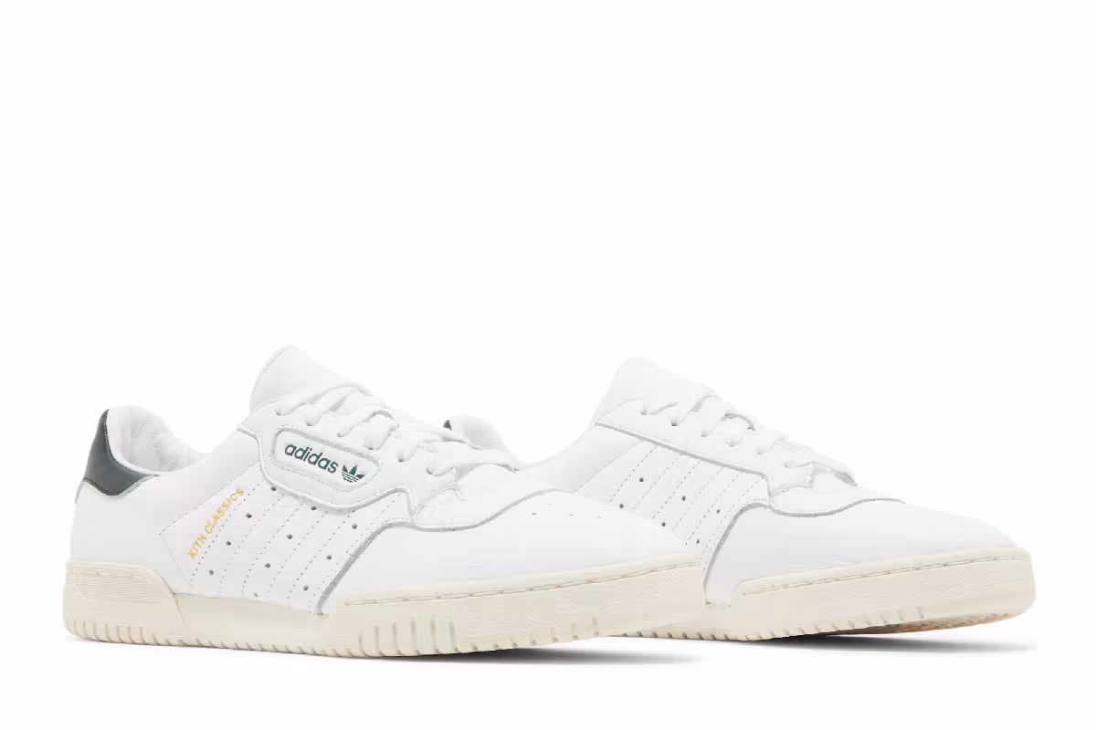 Kith x adidas PowerPhase Classics Program - White Green, view 9
