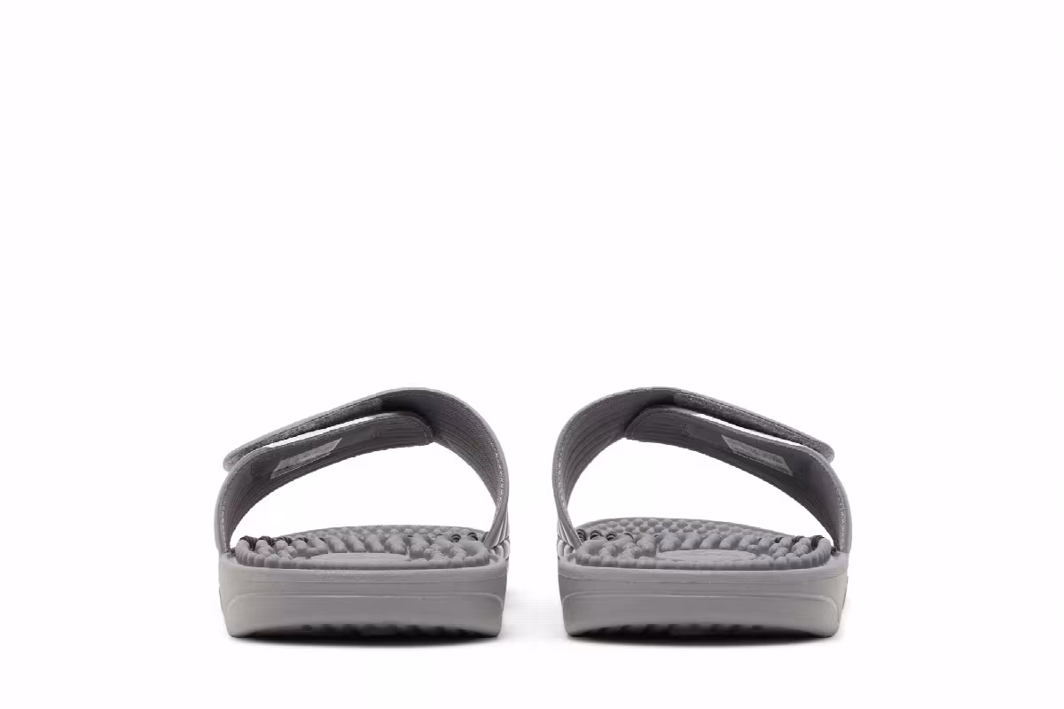 Adidas Adissage Slide Grey White, view 7