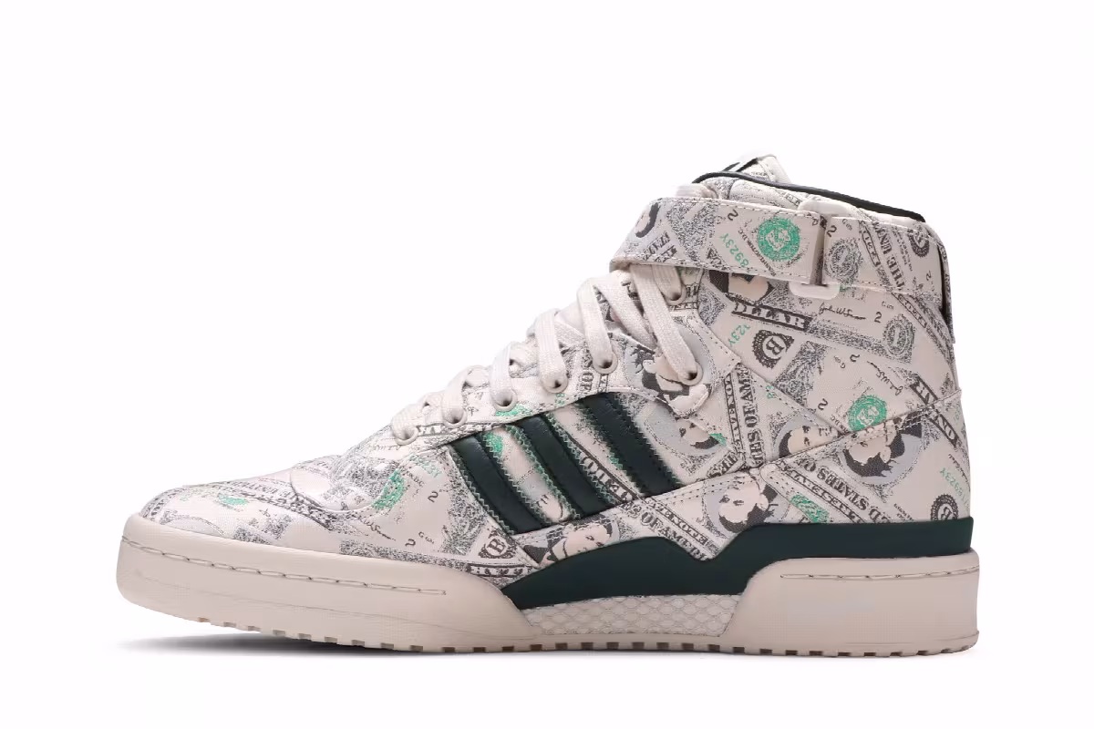 Jeremy Scott x adidas Forum Wings 1.0 Money, view 4