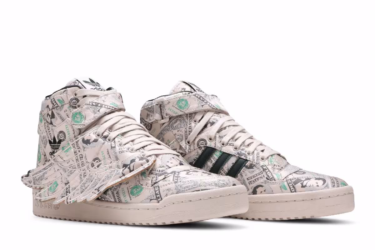 Jeremy Scott x adidas Forum Wings 1.0 Money, view 9