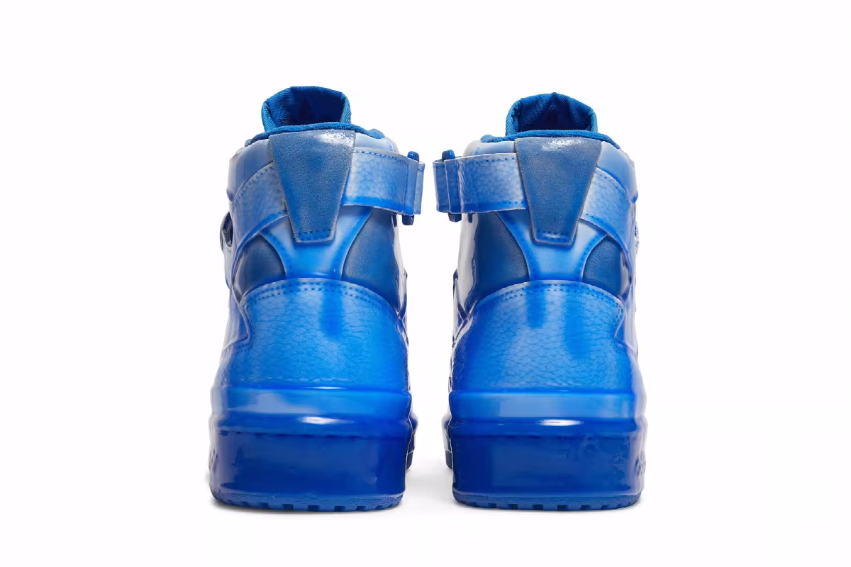Jeremy Scott x adidas Forum High Dipped - Blue, view 7