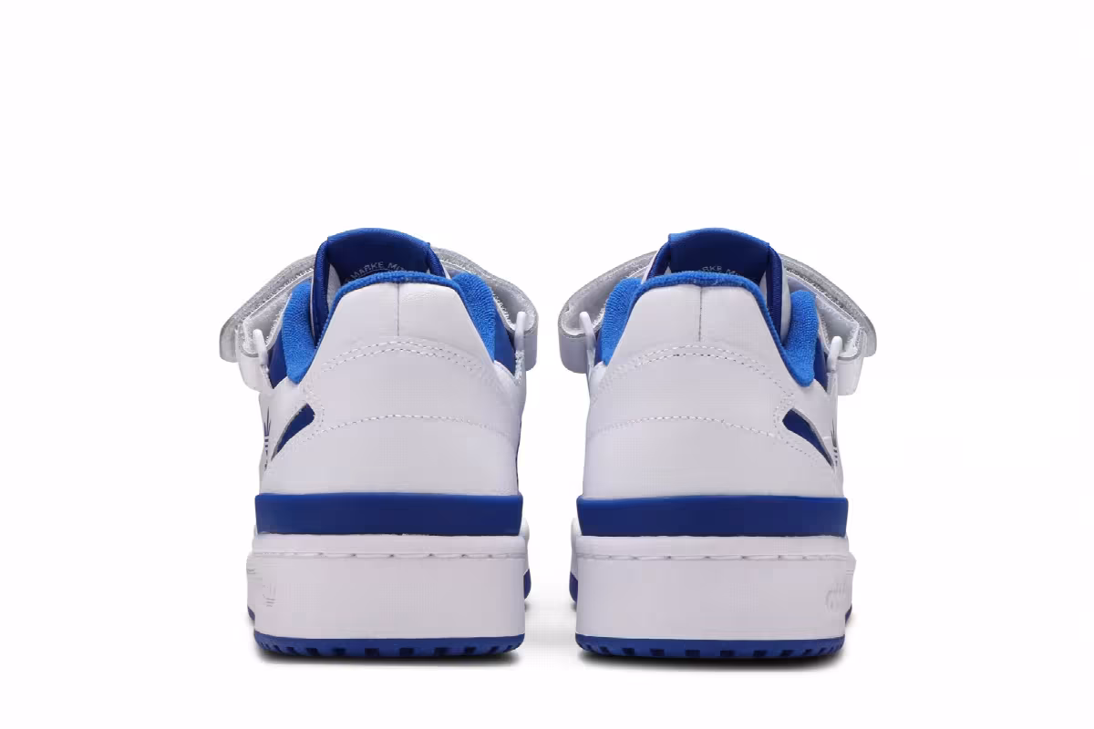adidas Forum Low White Royal Blue, view 7