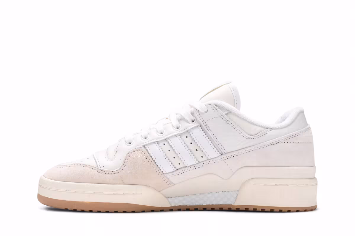 adidas Men's Forum 84 Low ADV White Gum, view 4