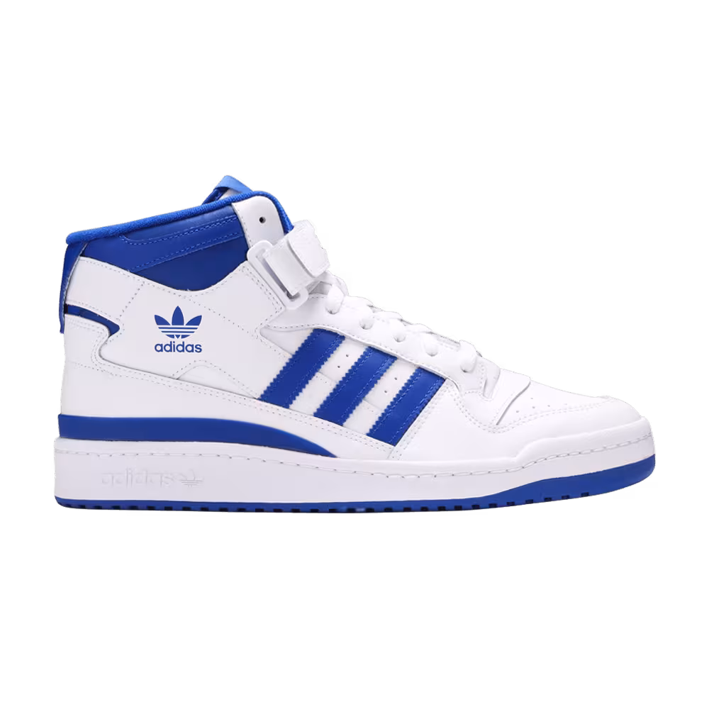 adidas Forum Mid White Royal Blue