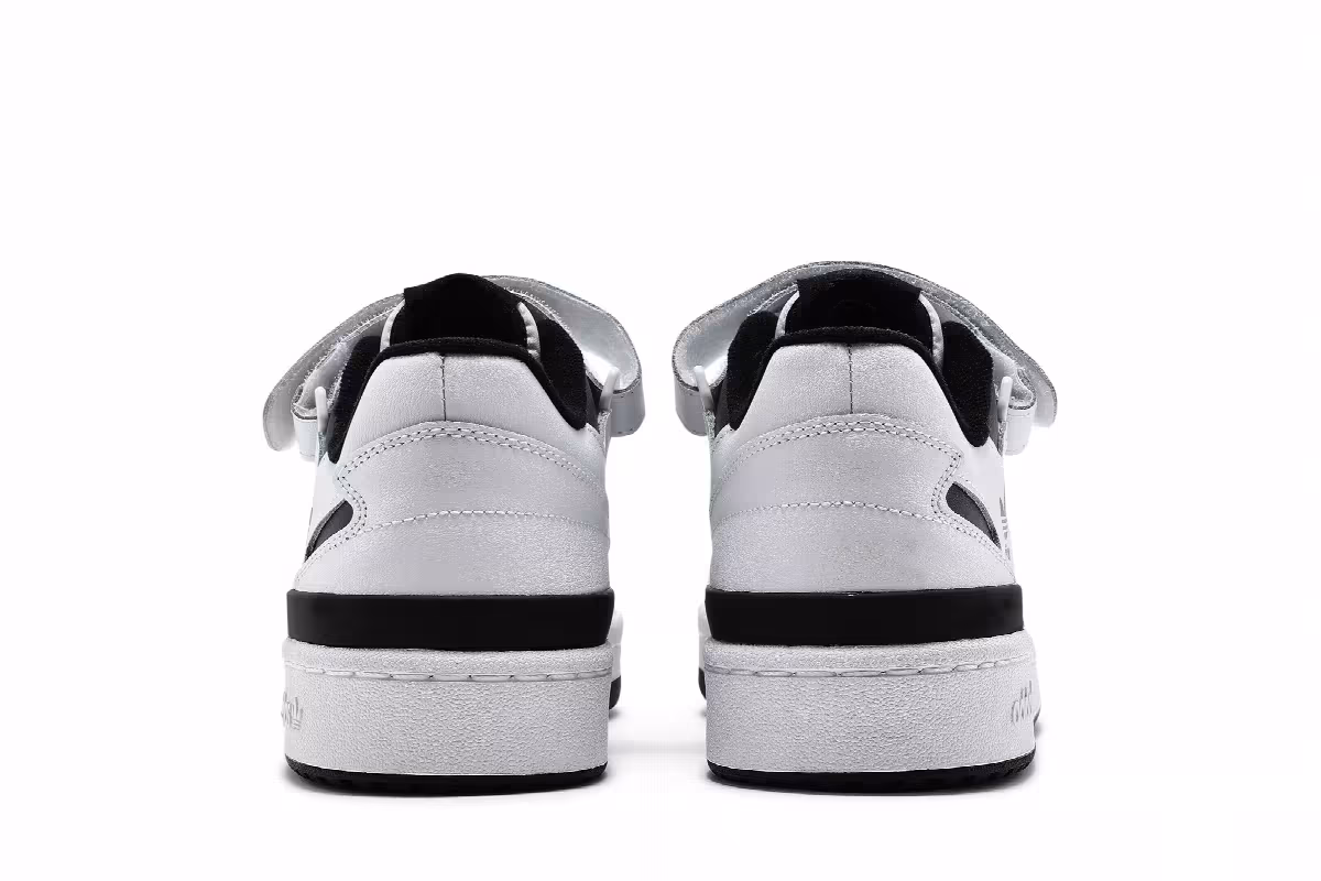 adidas Forum Low White Black, view 7