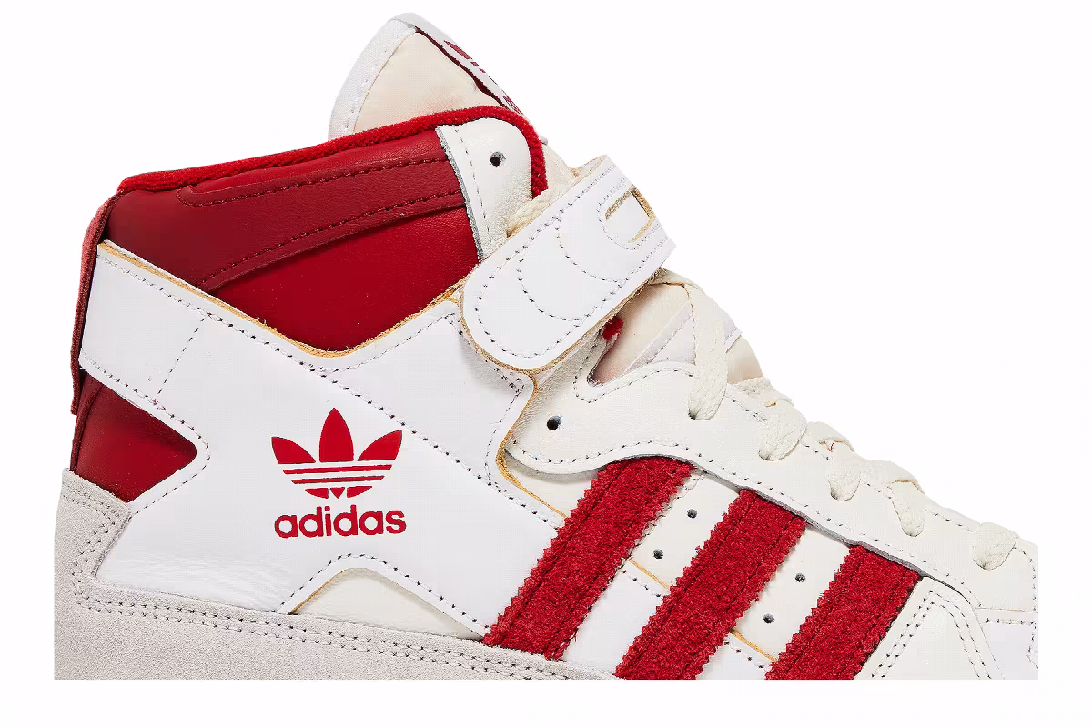 adidas Forum 84 High Team Power Red, view 3