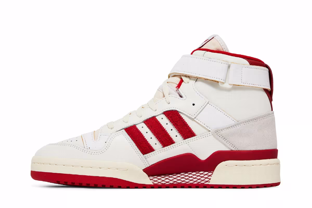 adidas Forum 84 High Team Power Red, view 4