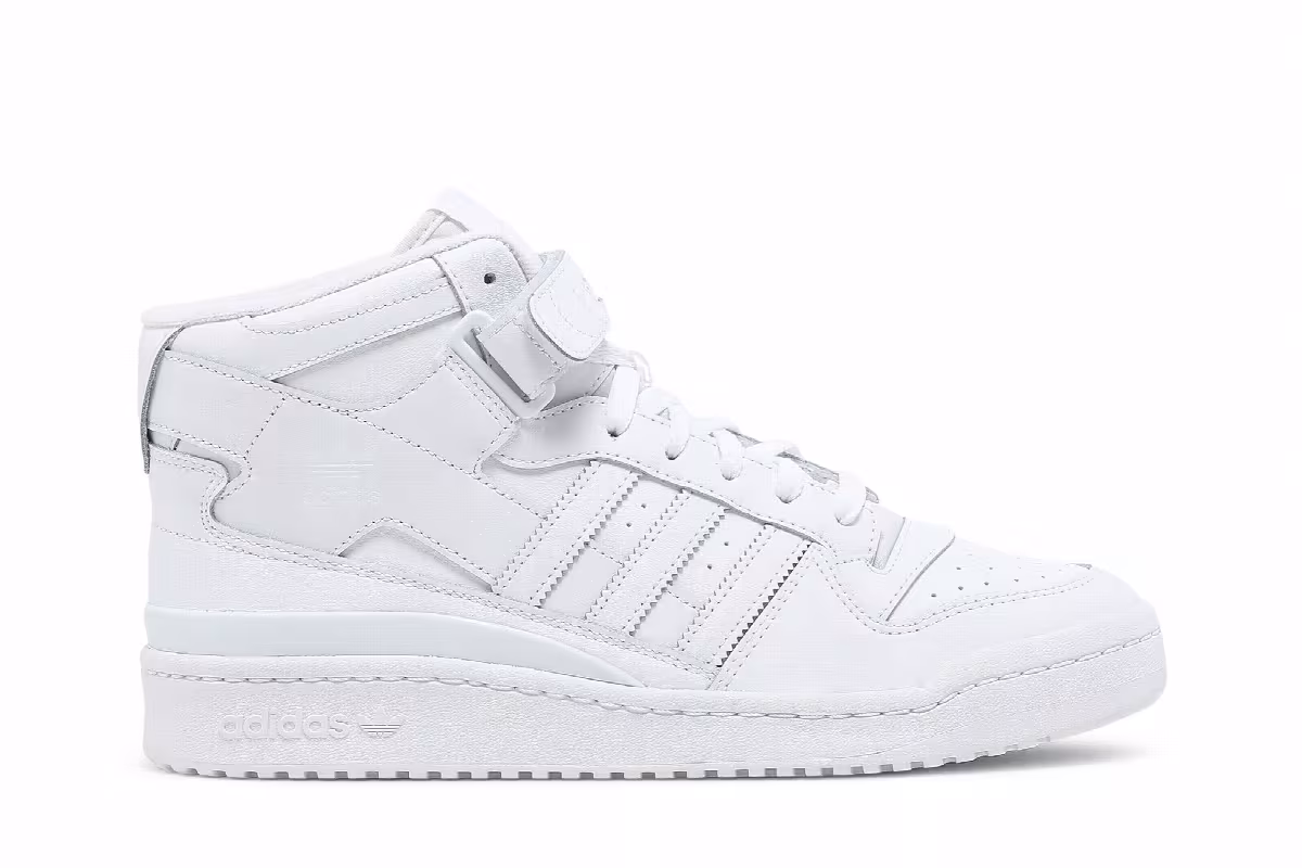 adidas Forum Mid Triple White, view 2