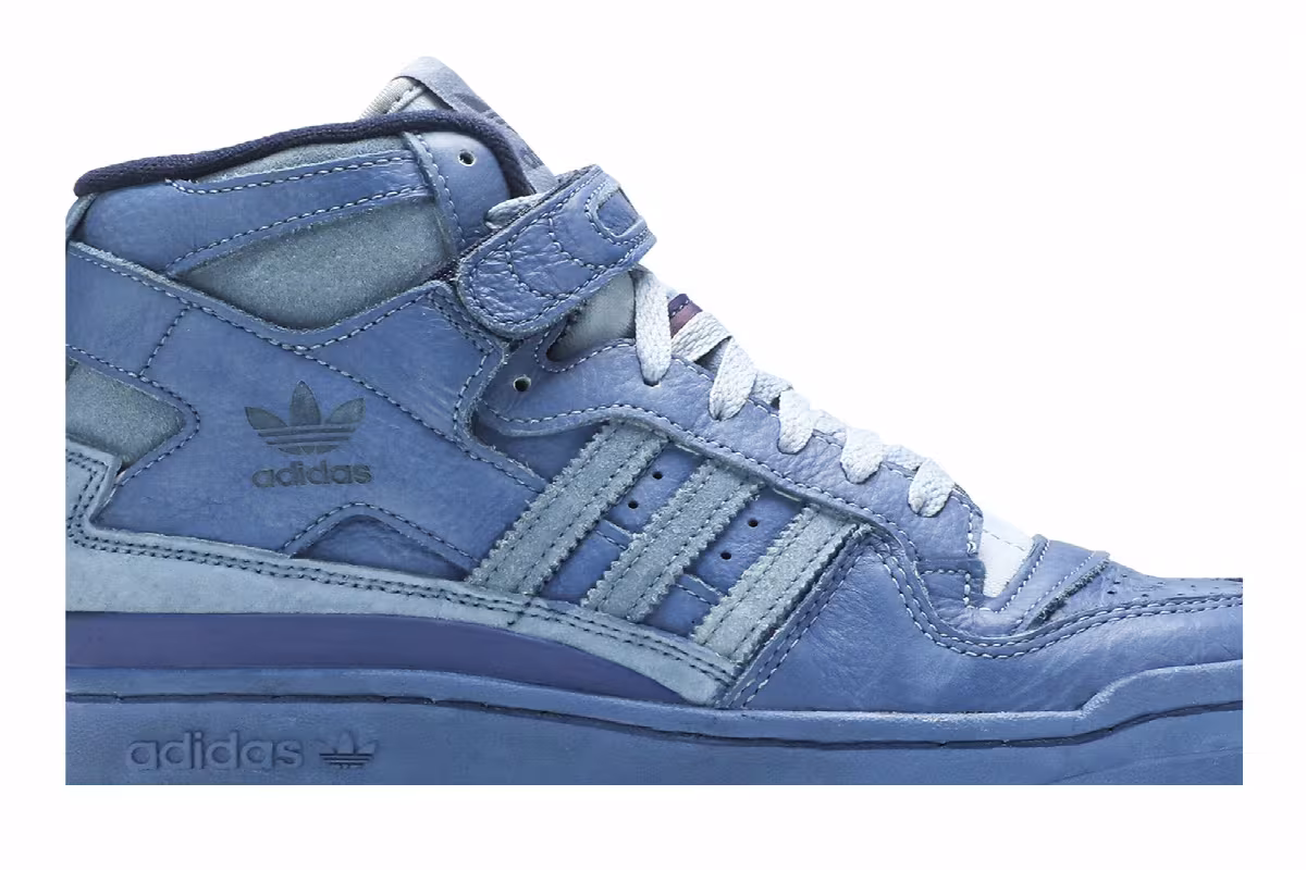 Adidas Forum 84 Hi Indigo, view 3