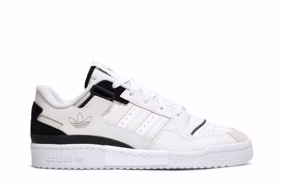 adidas Forum Exhibit Low Off White Black, view 2