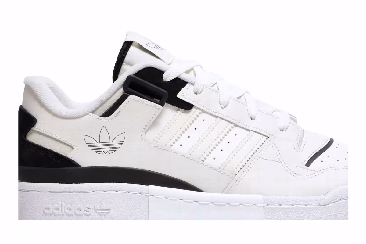 adidas Forum Exhibit Low Off White Black, view 3