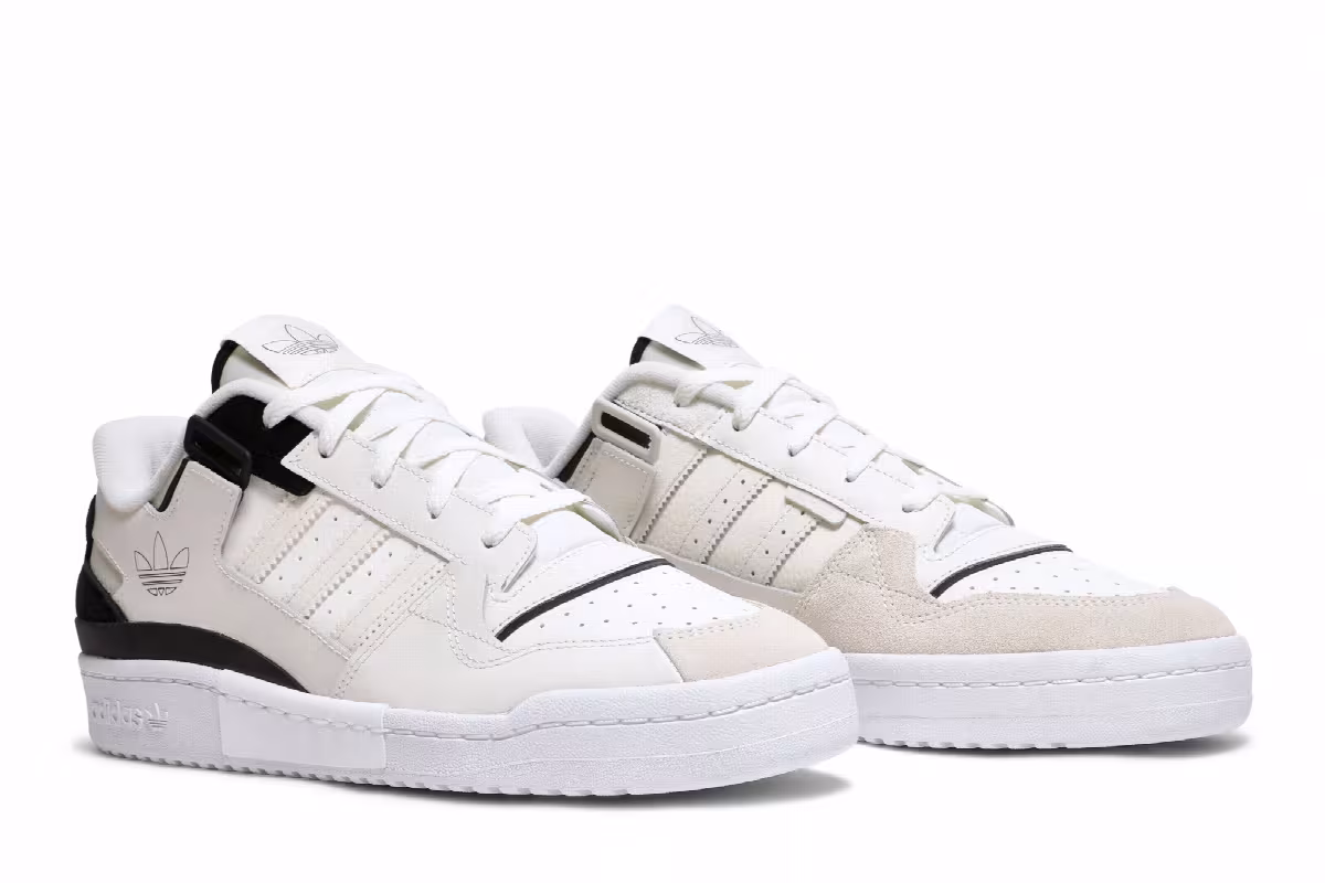 adidas Forum Exhibit Low Off White Black, view 9