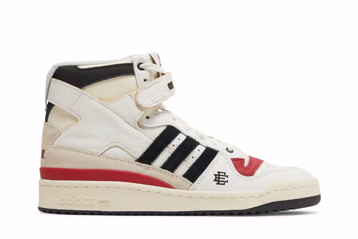Eric Emanuel x Midnight Madness x adidas Forum 84 High Louisville Cardinals, view 2