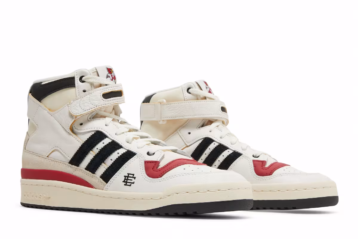 Eric Emanuel x Midnight Madness x adidas Forum 84 High Louisville Cardinals, view 9