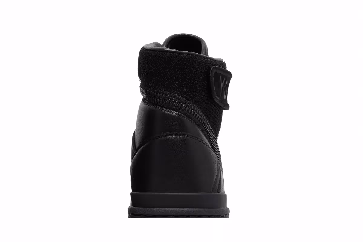 adidas Y-3 Forum Hi OG Triple Black, view 8