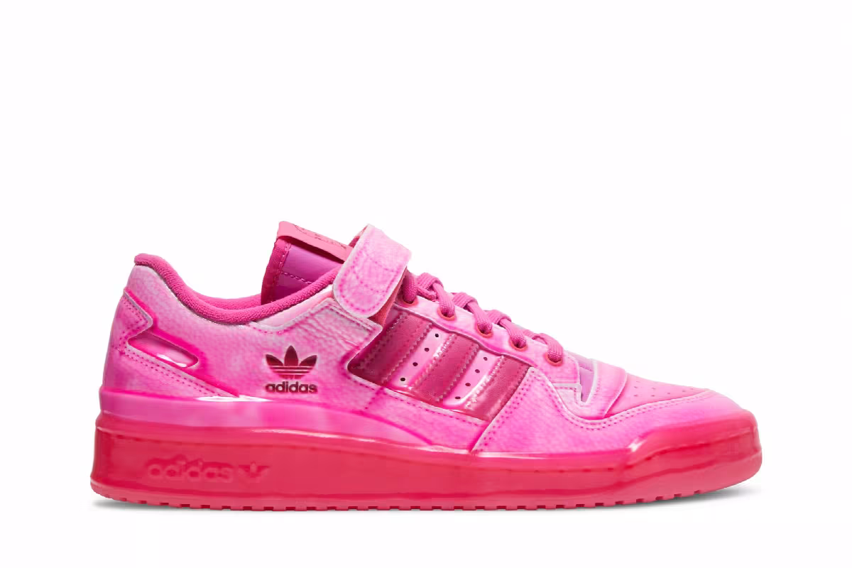 Jeremy Scott x adidas Forum Low Dipped - Solar Pink, view 2