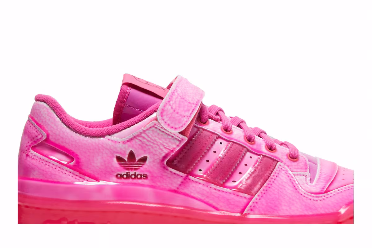 Jeremy Scott x adidas Forum Low Dipped - Solar Pink, view 3