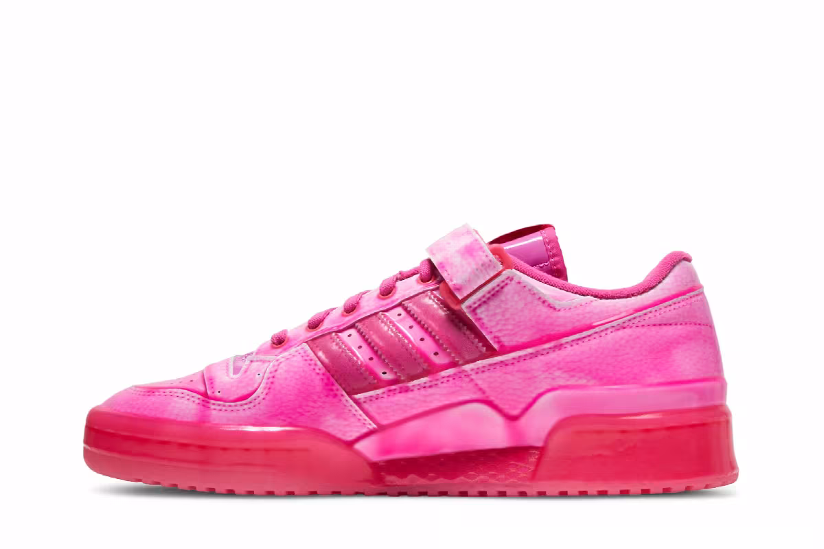Jeremy Scott x adidas Forum Low Dipped - Solar Pink, view 4
