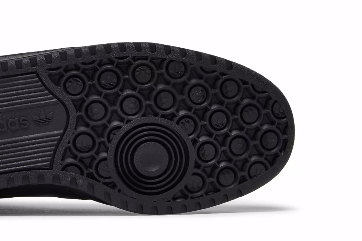 adidas Forum Mid Triple Black, view 6