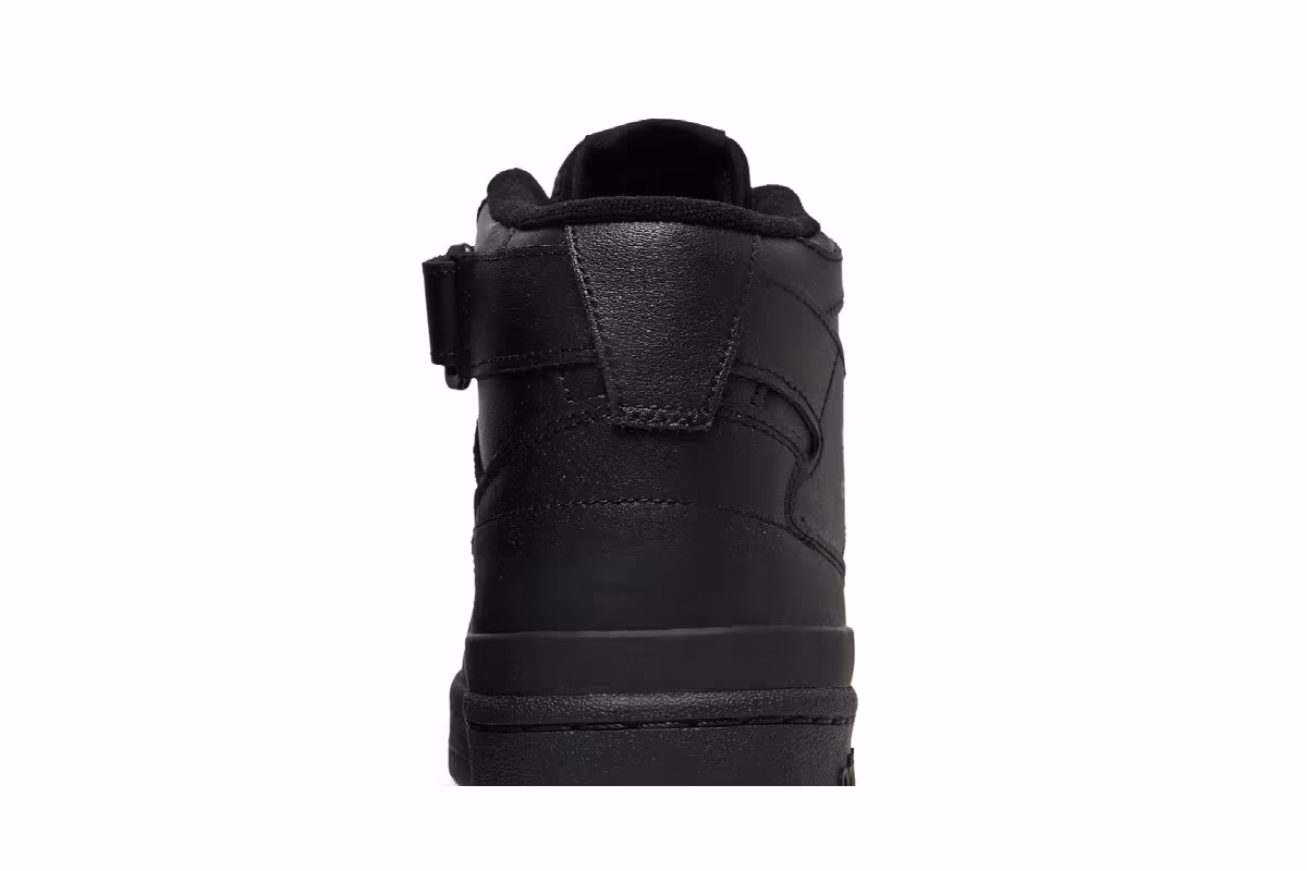 adidas Forum Mid Triple Black, view 8