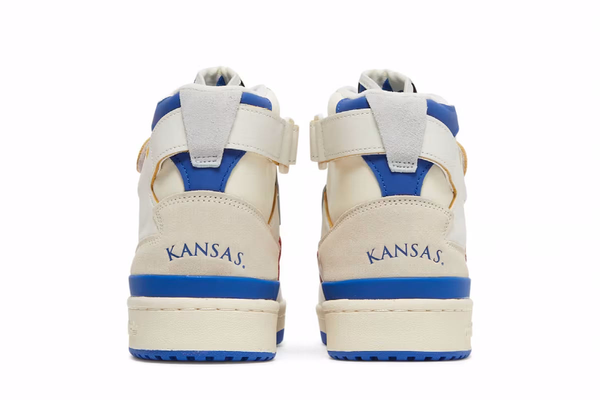 Eric Emanuel x Midnight Madness x adidas Forum 84 High Kansas Jayhawks, view 7