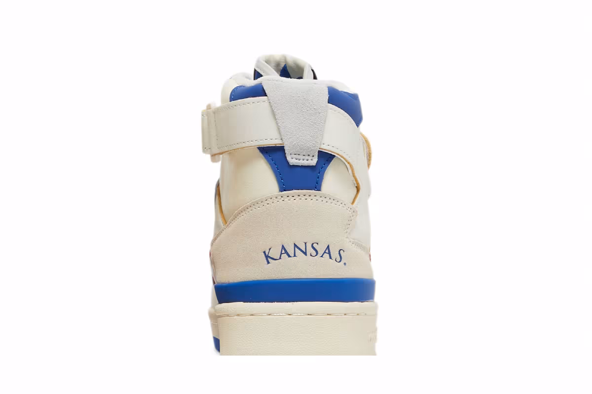 Eric Emanuel x Midnight Madness x adidas Forum 84 High Kansas Jayhawks, view 8