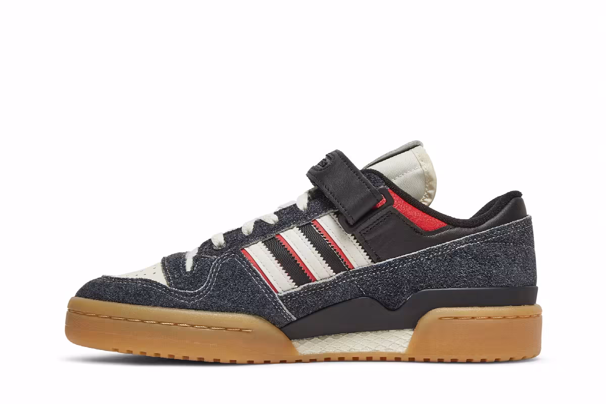 Midwest Kids x adidas Forum Low Black Gum, view 4