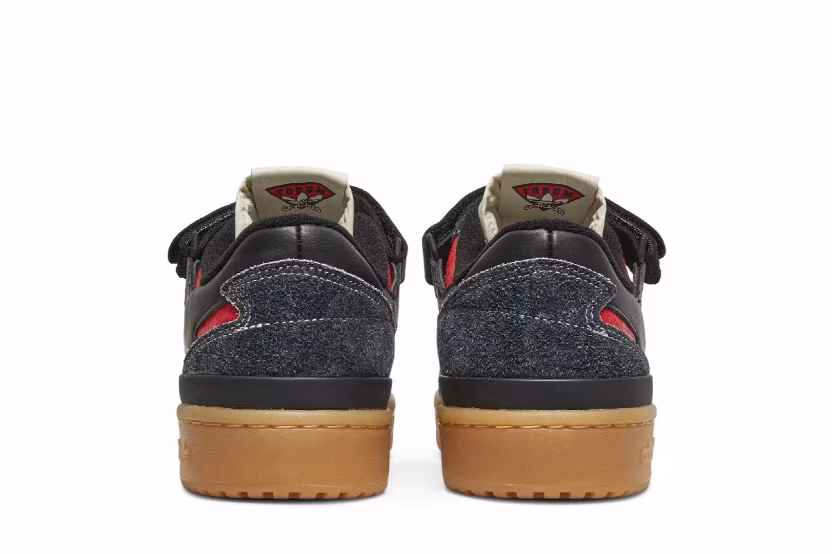 Midwest Kids x adidas Forum Low Black Gum, view 7