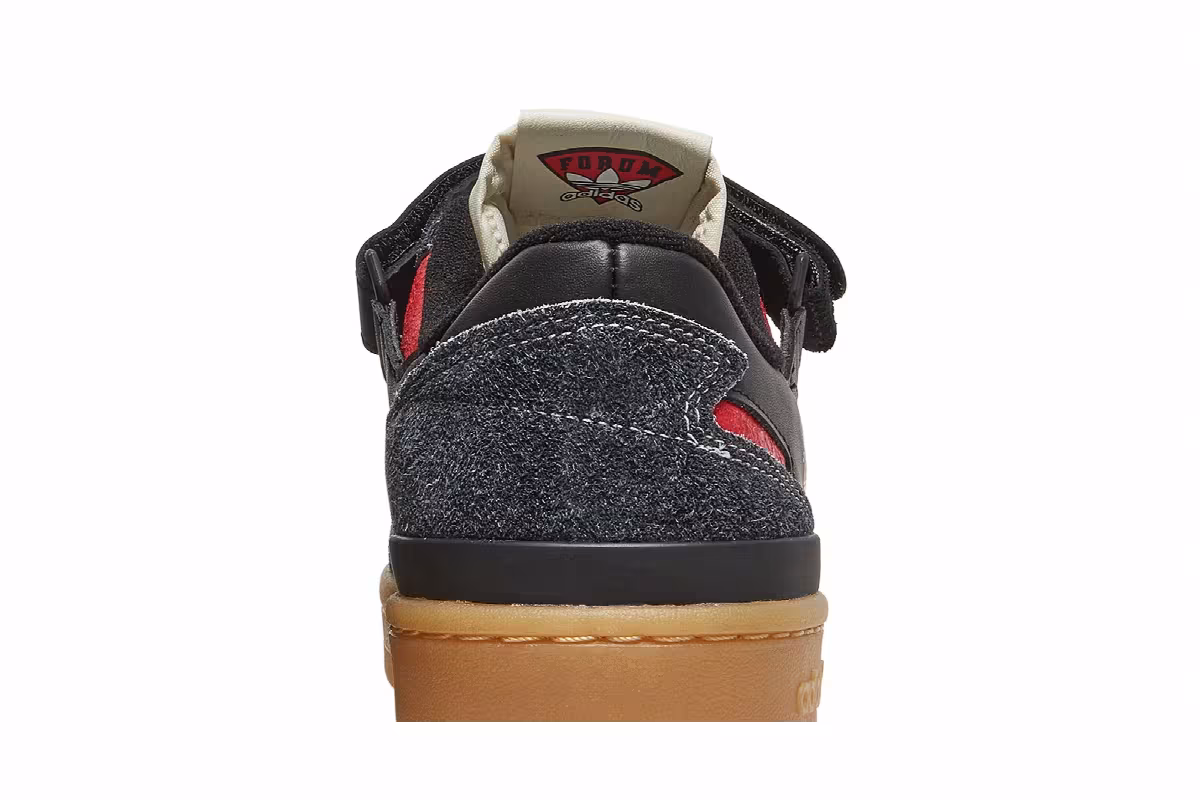 Midwest Kids x adidas Forum Low Black Gum, view 8