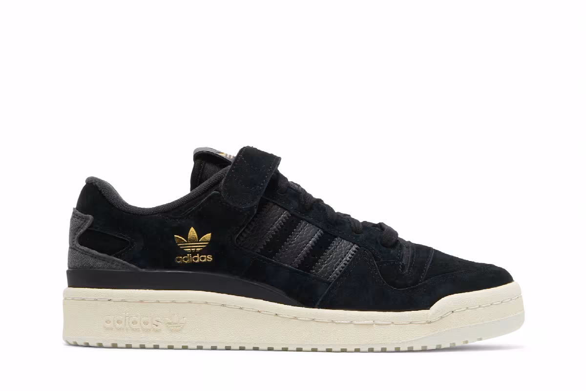 Adidas Forum 84 Low Black White, view 2