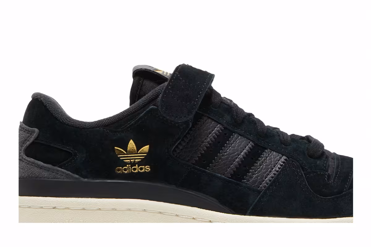 Adidas Forum 84 Low Black White, view 3