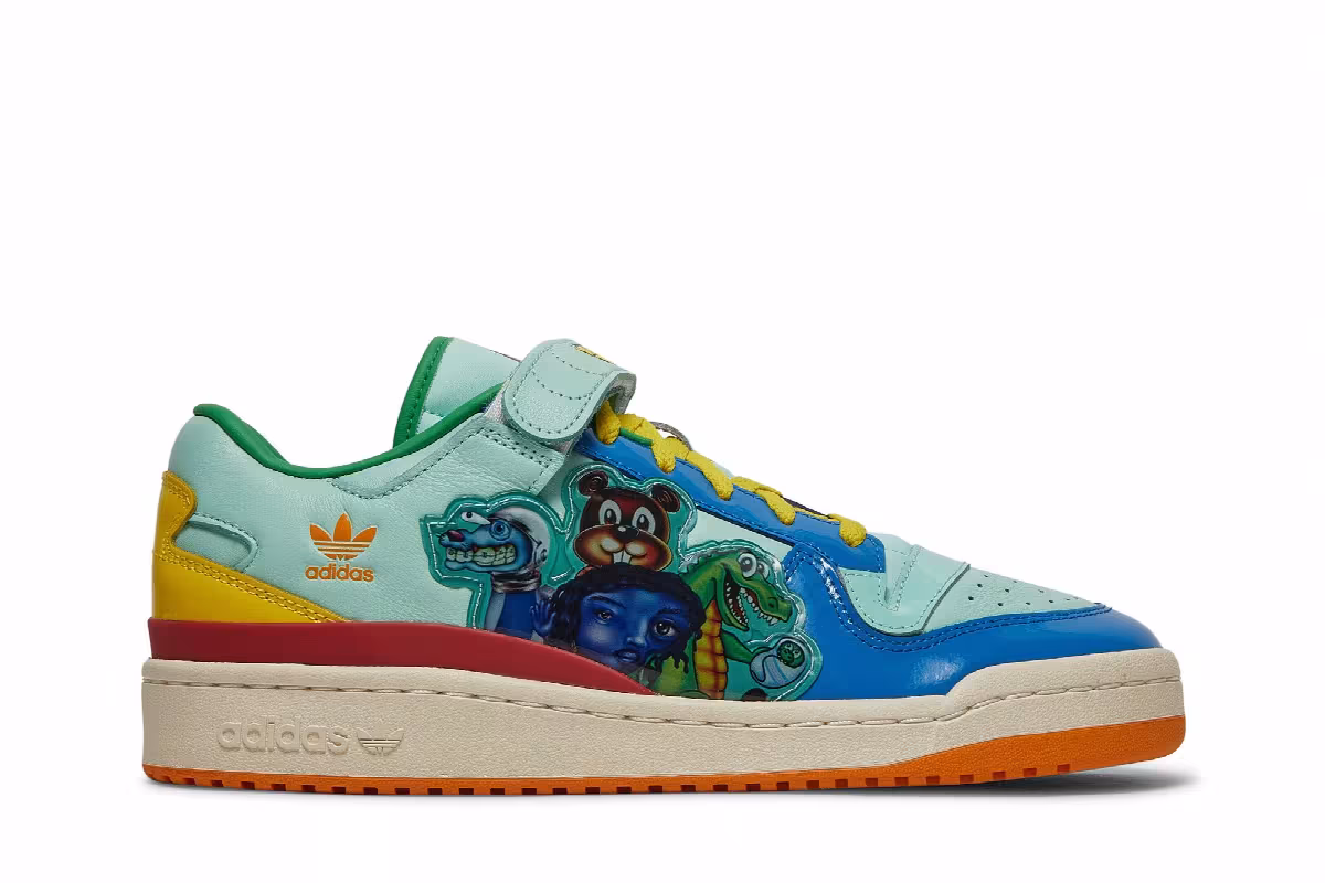 Kerwin Frost x adidas Forum Low Benchmates, view 2