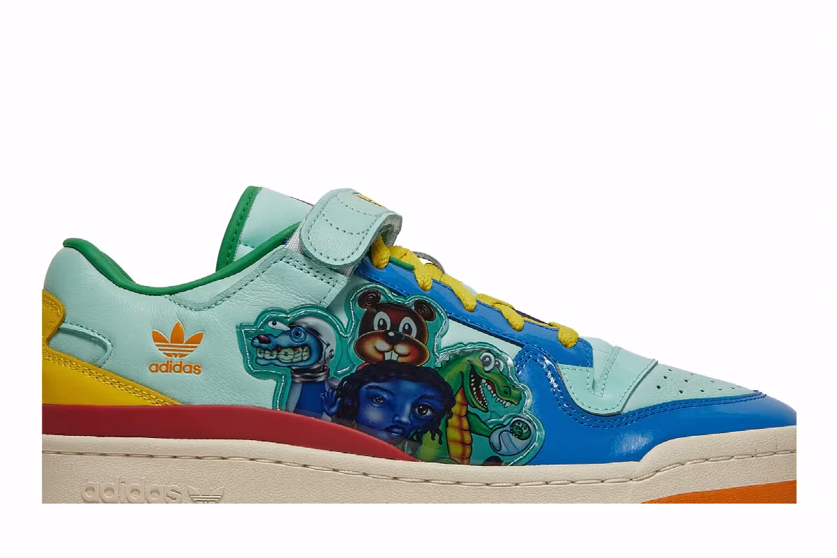 Kerwin Frost x adidas Forum Low Benchmates, view 3