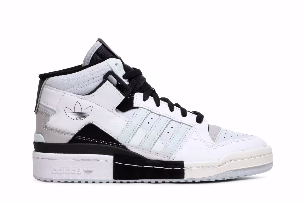 adidas Forum Exhibit Mid White Halo Mint, view 2