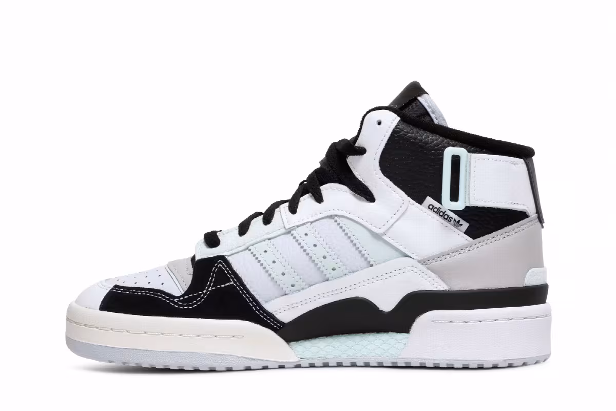 adidas Forum Exhibit Mid White Halo Mint, view 4