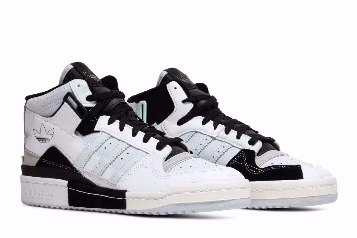 adidas Forum Exhibit Mid White Halo Mint, view 9