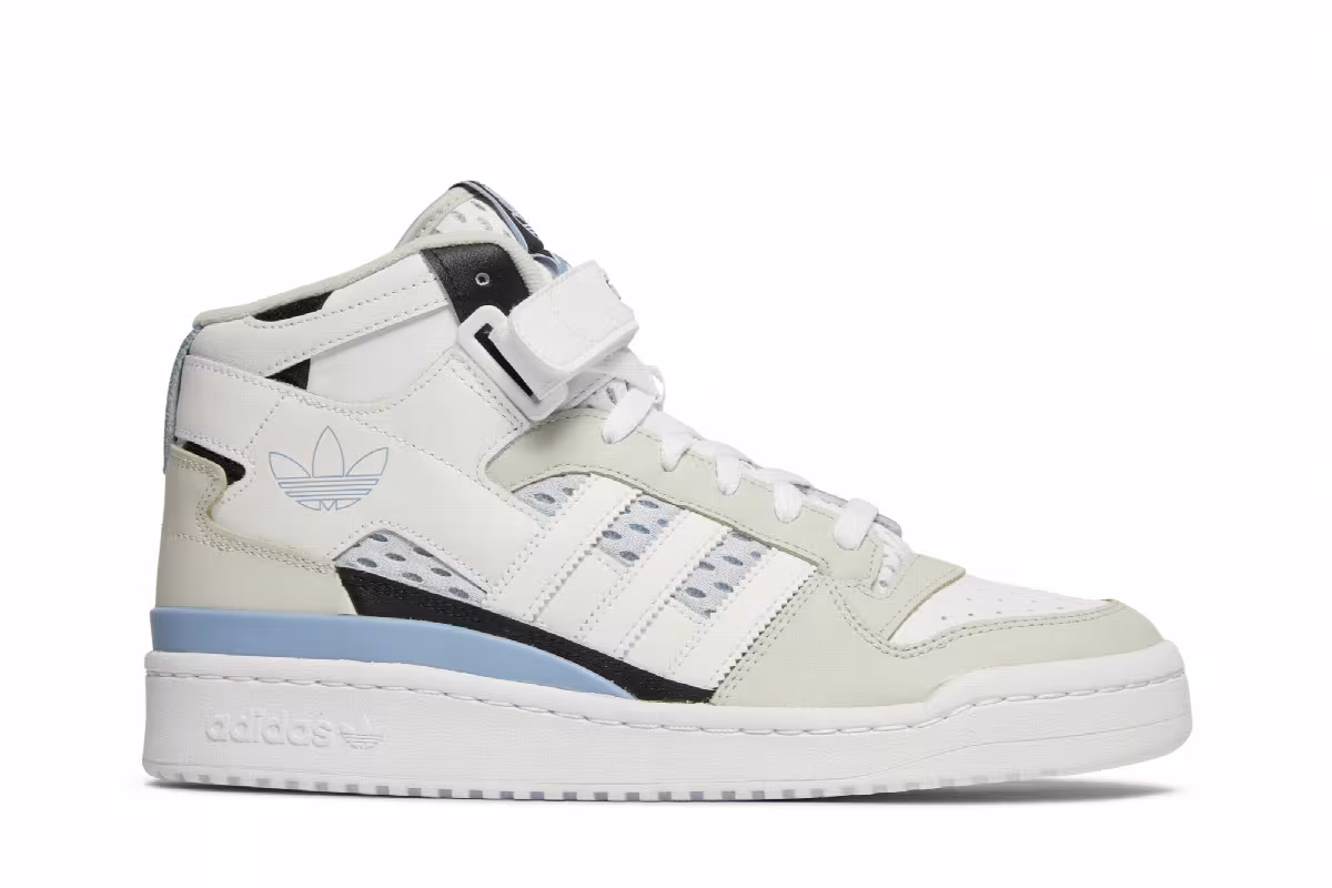 adidas Forum Mid White Ambient Sky, view 2