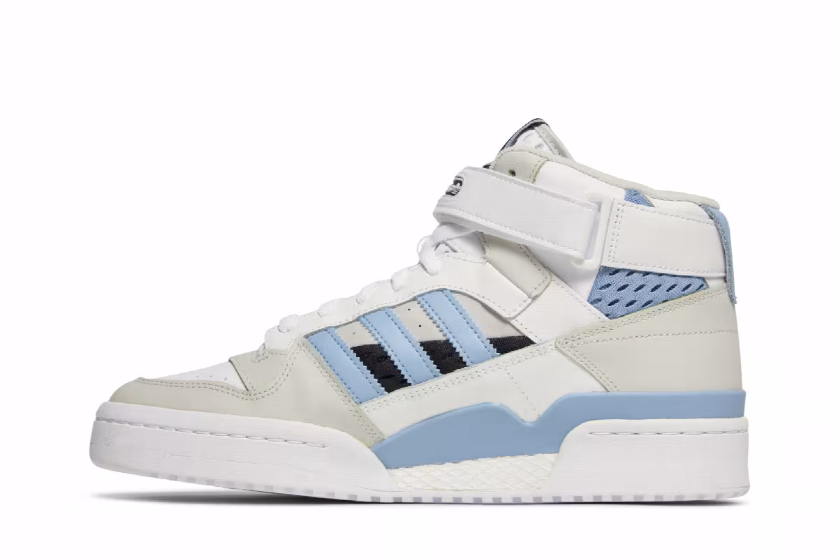 adidas Forum Mid White Ambient Sky, view 4