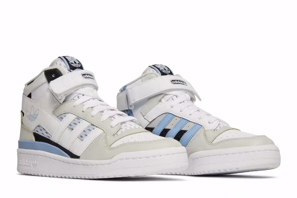 adidas Forum Mid White Ambient Sky, view 9