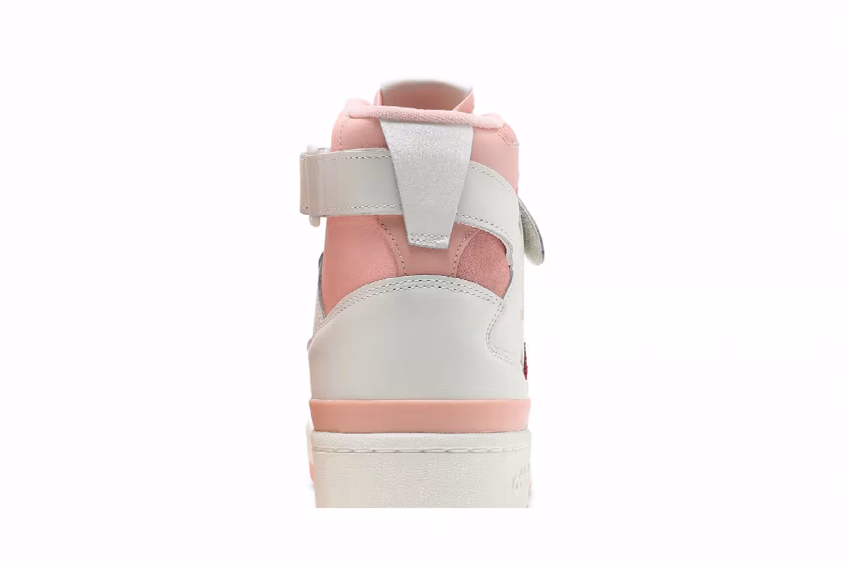 adidas Forum 84 High Off White Glow Pink, view 8