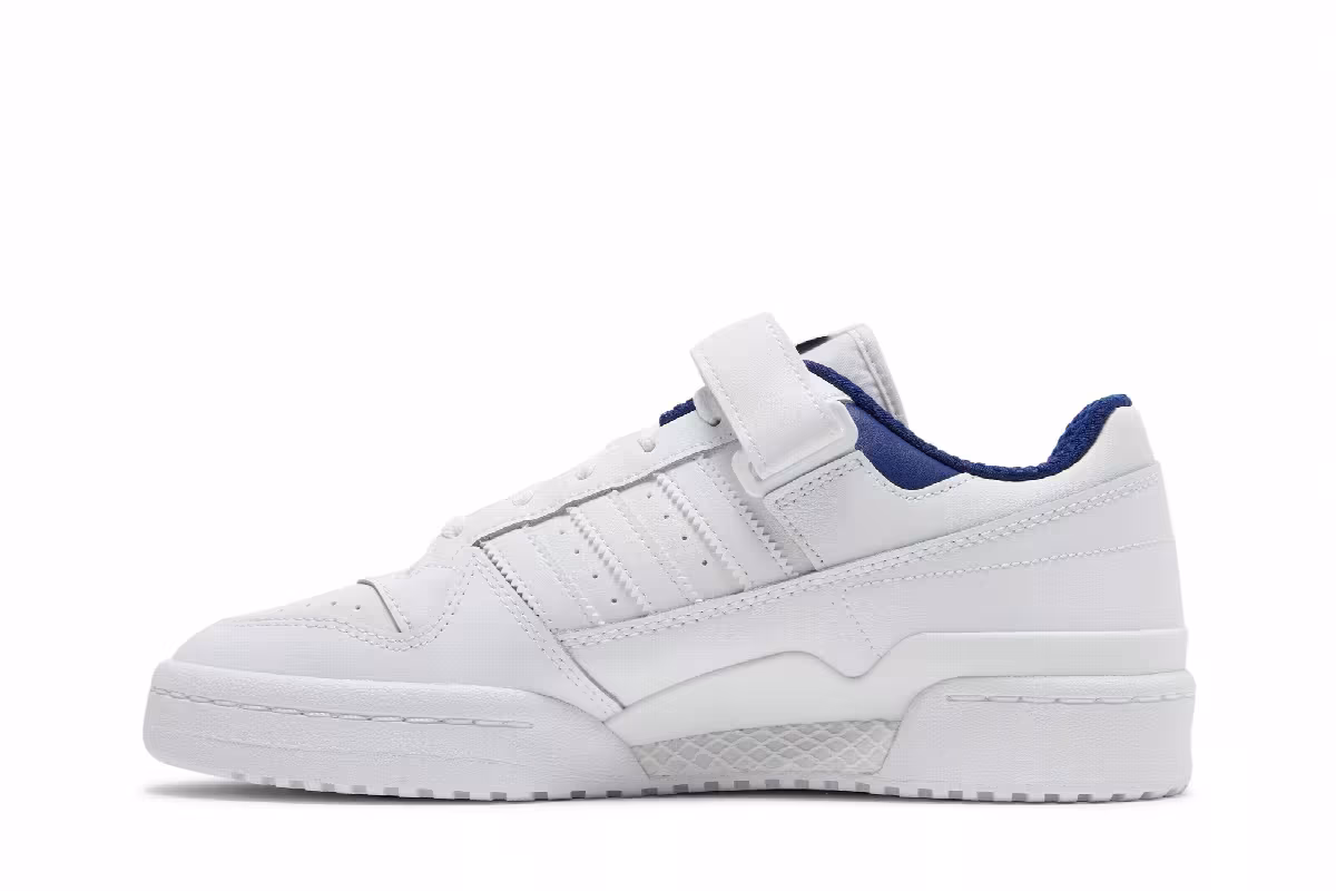 Adidas Forum Low White Victory Blue, view 4