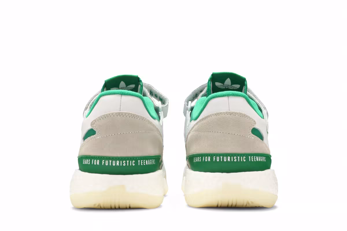 Human Made x adidas Forum Low Green, view 7
