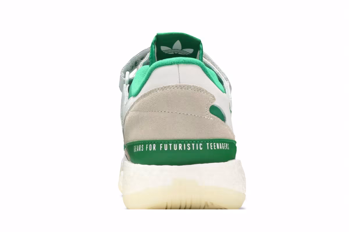 Human Made x adidas Forum Low Green, view 8