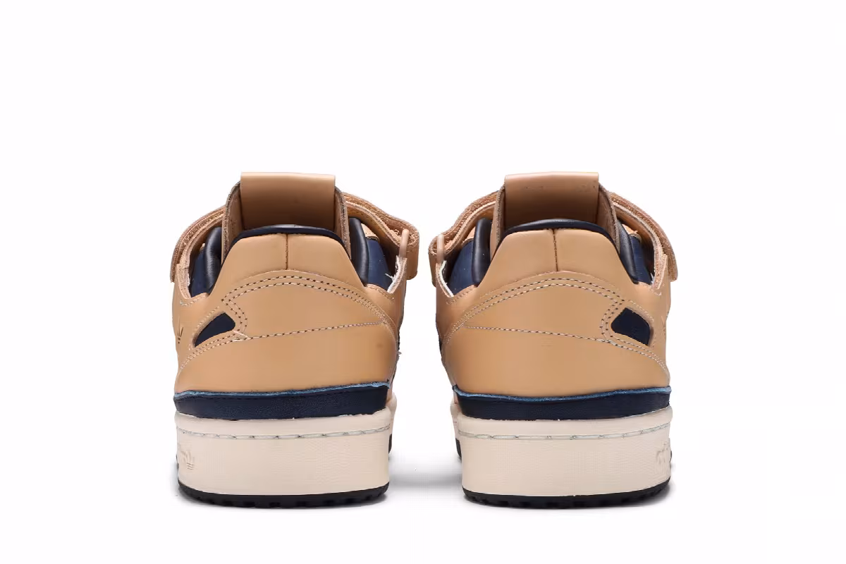 Adidas Forum 84 Low Tan Blue, view 7