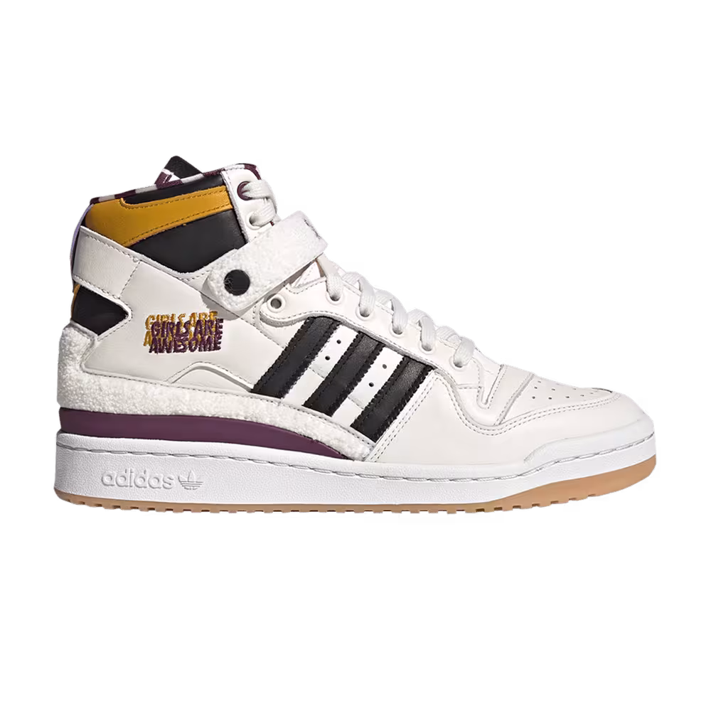 Girls Are Awesome x adidas Forum High White Purple Beauty