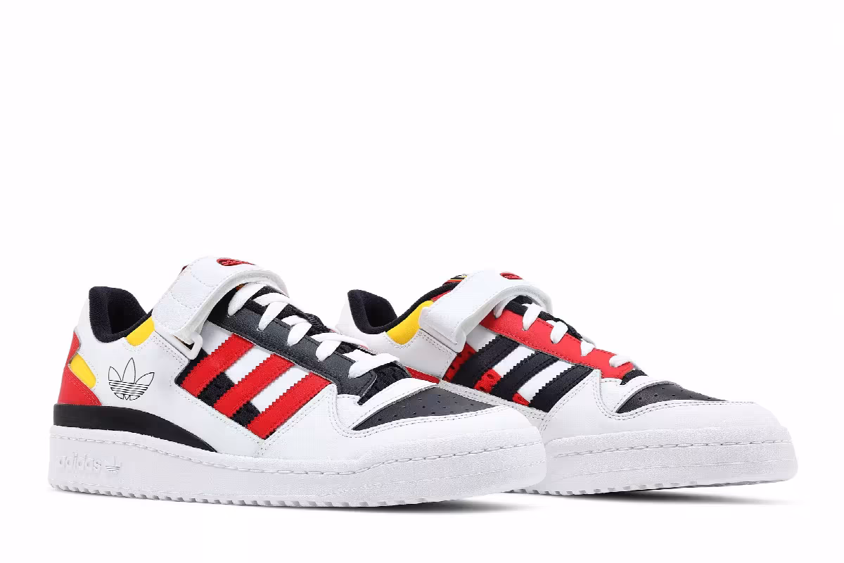 adidas Forum Low Legend Ink Red, view 9